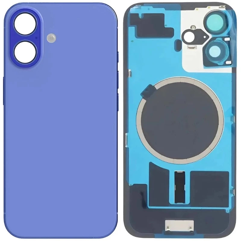 Face arrière iPhone 16 avec vitre caméra et magsafe