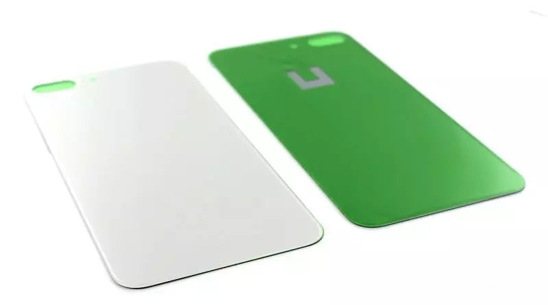 Face arrière iPhone 8 plus LARGE HOLE Blanc