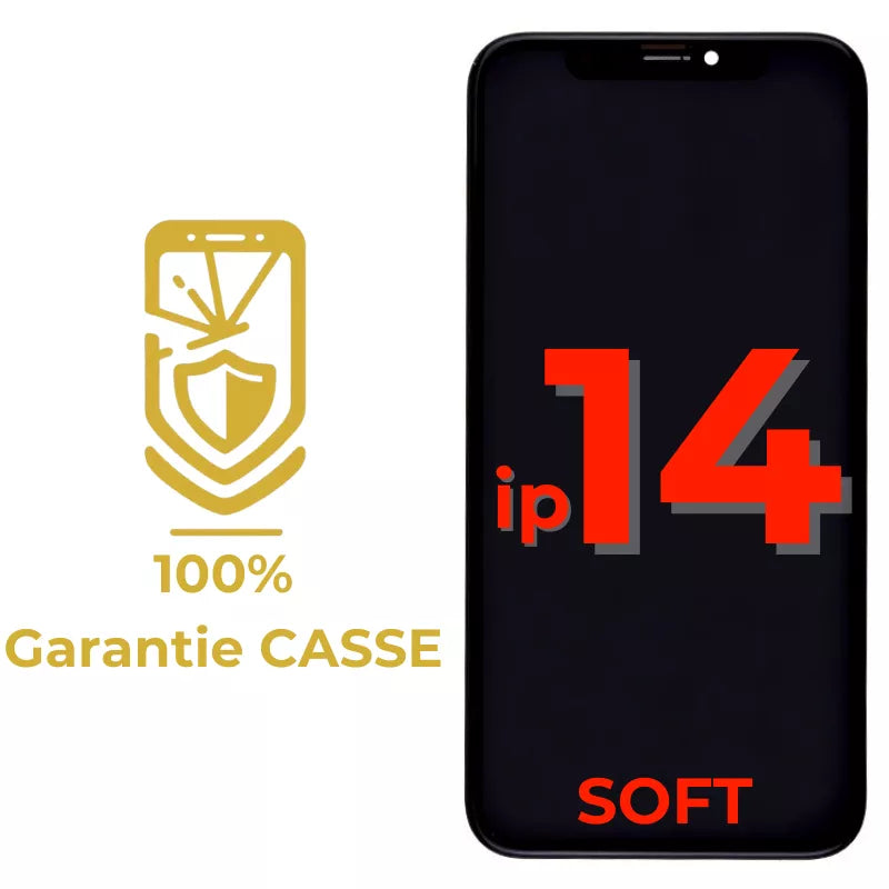 Garantie 100% CASSE-Ecran lcd iPhone 14 SOFT OLED bordures d'origine