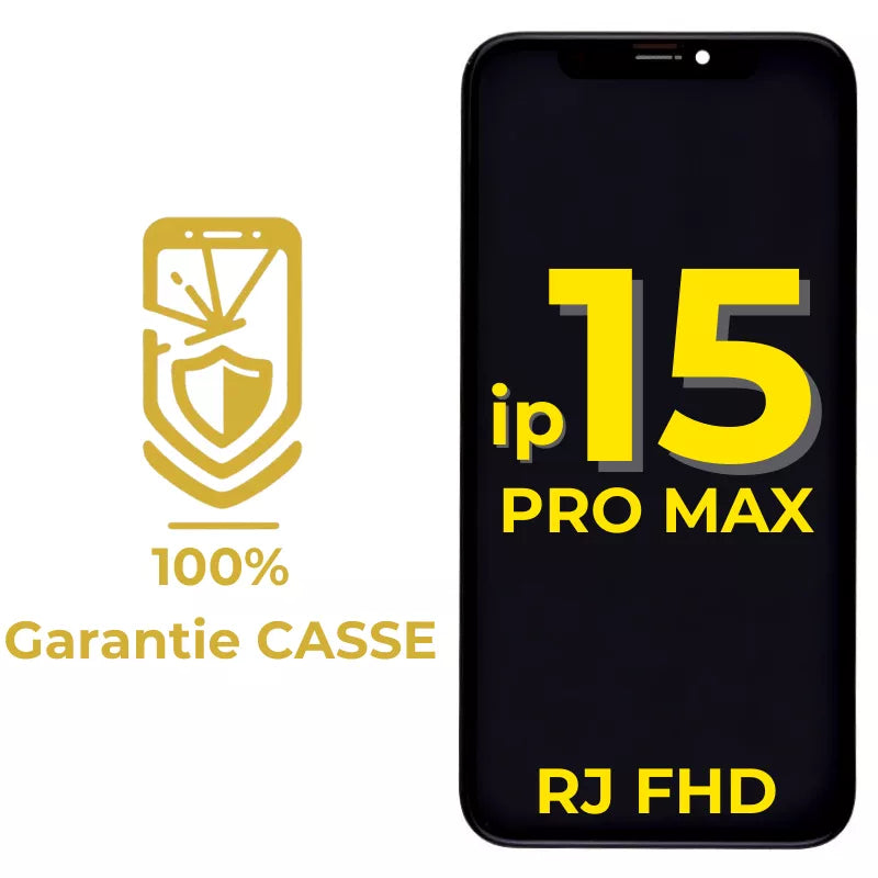 Garantie 100% Ecran lcd iPhone 15 Pro Max Incell FHD RJ bordures d'origine (Qualité SUPERIEURE)