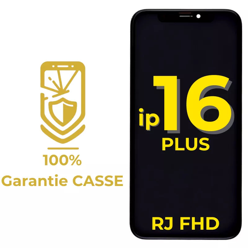 Garantie 100% Ecran lcd iPhone 16 Plus Incell FHD RJ bordures d'origine (Qualité SUPERIEURE)
