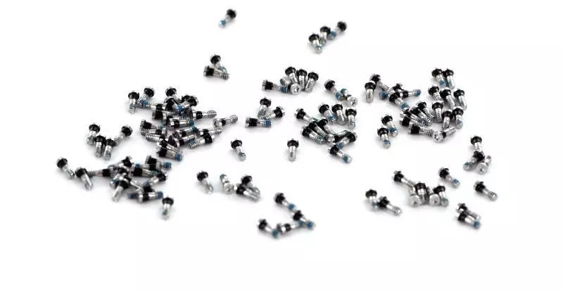 Kit de 10 vis du bas iPhone 7 blanc