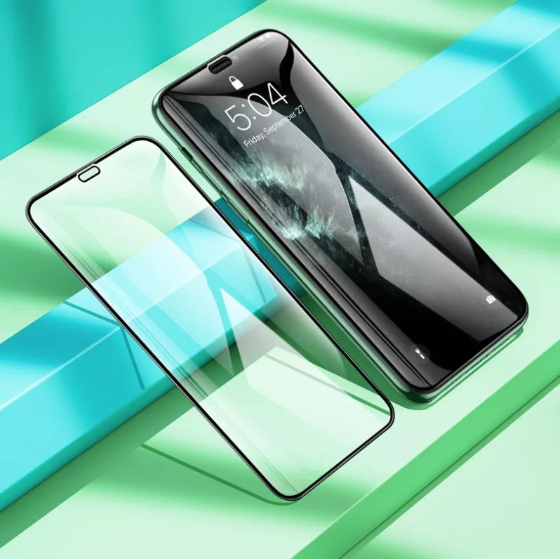 HOCO Lot de 10 films verre trempé 5D avec cadre noir HOCO G16 Guardian Shield iPhone X/iPhone XS/iPhone 11 Pro (Boite/blister)