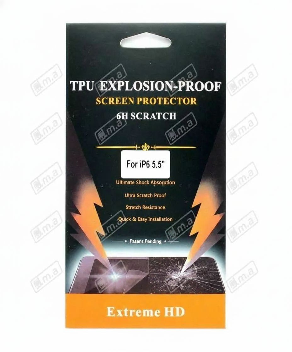 Film anti casse iPhone 6 plus/6s plus (Boite/blister)