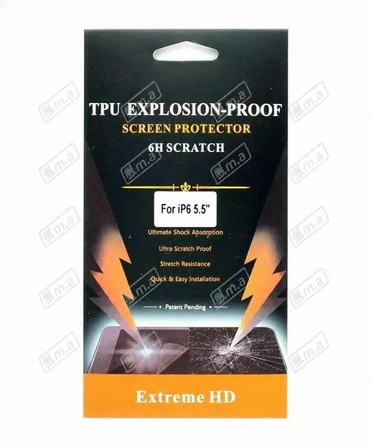 Film anti casse iPhone 6 plus/6s plus (Boite/blister)