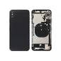 Chassis et face arrière complète avec nappes iPhone XS Max noir