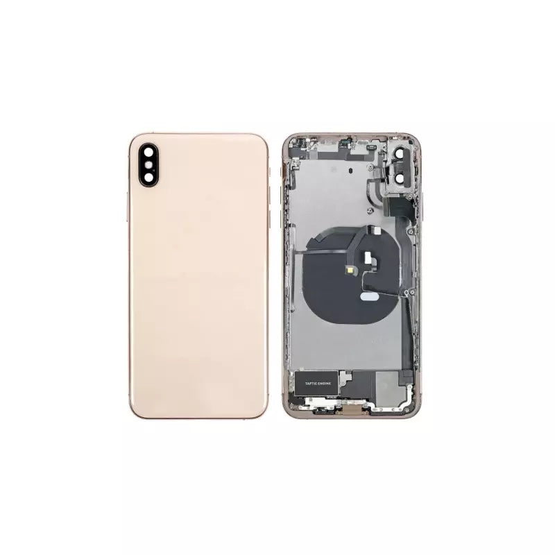 Chassis et face arrière complète avec nappes iPhone XS or