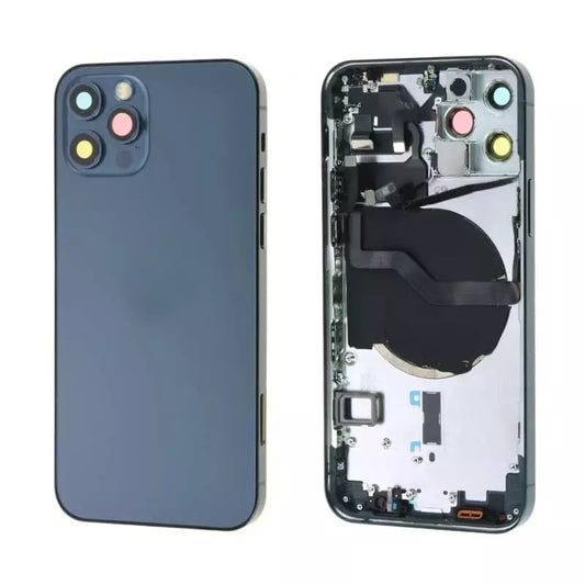 Chassis et face arrière iPhone 12 Pro bleu pacifique