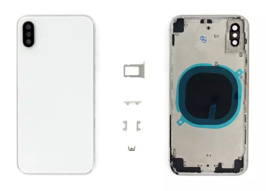 Chassis et face arrière iPhone X blanc