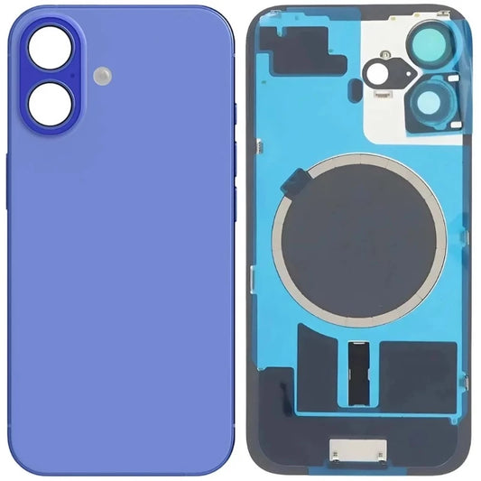 Face arrière iPhone 16 avec vitre caméra et magsafe