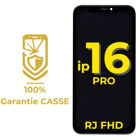 Garantie 100% Ecran lcd iPhone 16 Pro Incell FHD RJ bordures d'origine (Qualité SUPERIEURE)