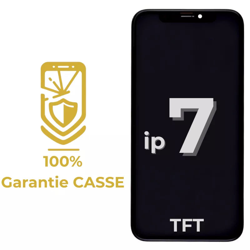 Garantie 100% CASSE-Ecran lcd iPhone 7 TFT noir
