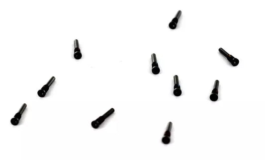 Kit de 10 vis du bas iPhone X noir