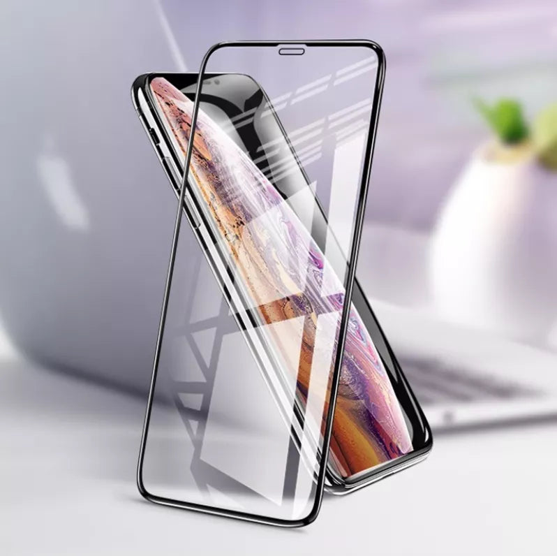 Lot de 10 films verre trempé avec cadre noir HOCO G5 iPhone XS Max/11 Pro Max (Boite/blister)