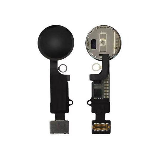 Bouton home avec plastique iPhone SE 2022/iPhone SE 2020/iPhone 8/iPhone 8 Plus/iPhone 7/iPhone 7 Plus noir