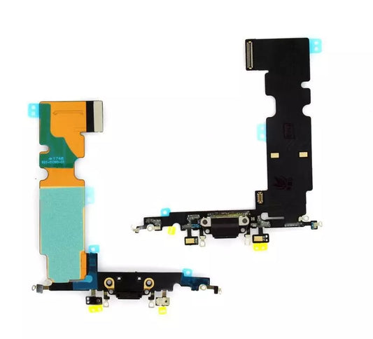 Connecteur de charge iPhone 8 plus noir  et blanc